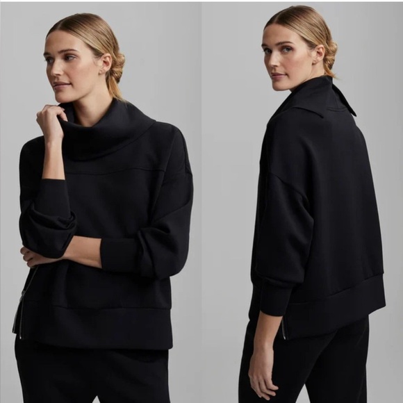 VARLEY BETSY SWEATSHIRT BLACK Size M - Picture 2 of 12